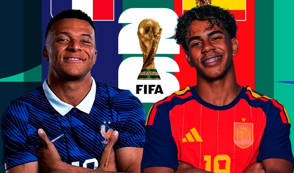 Francia y España se enfrentarán en las semifinales del Mundial 2026 el 14 de julio en el AT&T Stadium de Dallas.
