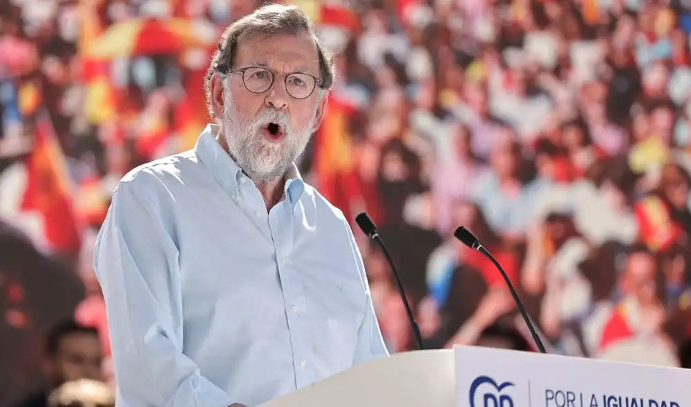 El expresidente español, Mariano Rajoy, tuvo polémicos comentarios sobre la selección de Francia. Foto: AFP El expresidente español, Mariano Rajoy, tuvo polémicos comentarios sobre la selección de Francia. Foto: AFP