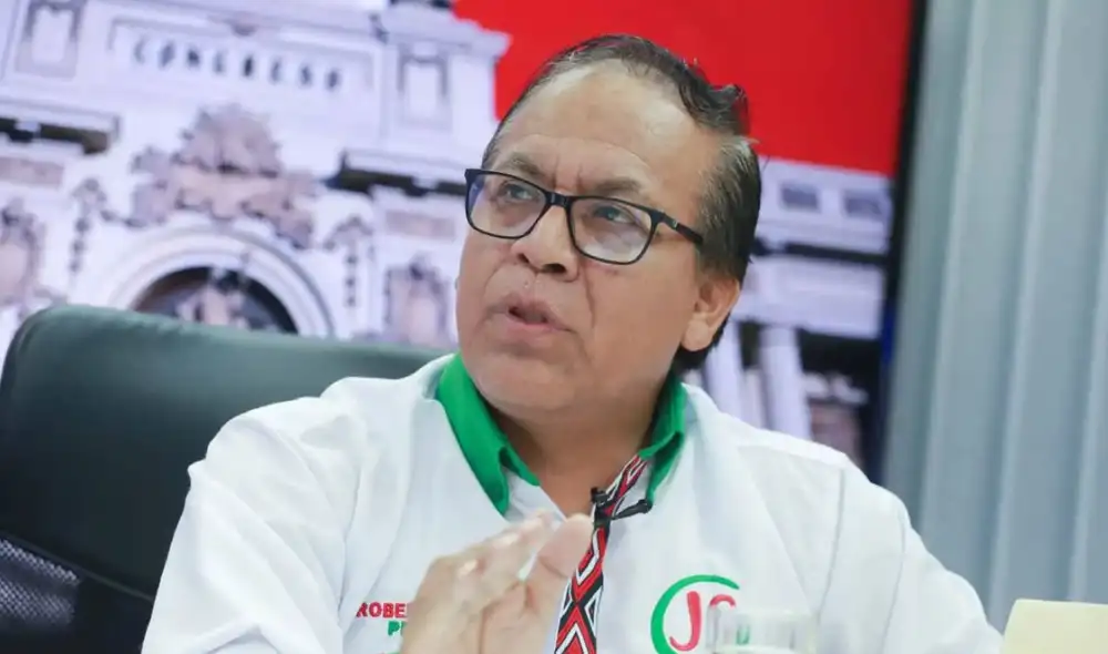 Roberto Sánchez, excandidato presidencial de Juntos por el Perú.