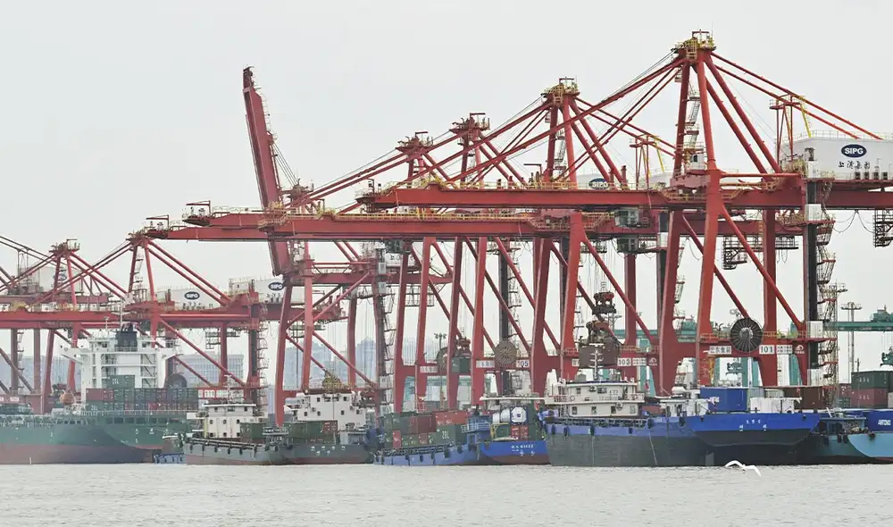El liderazgo del puerto de Shanghái en el movimiento mundial de contenedores permitió a la ciudad superar a Londres en el ranking internacional El liderazgo del puerto de Shanghái en el movimiento mundial de contenedores permitió a la ciudad superar a Londres en el ranking internacional
