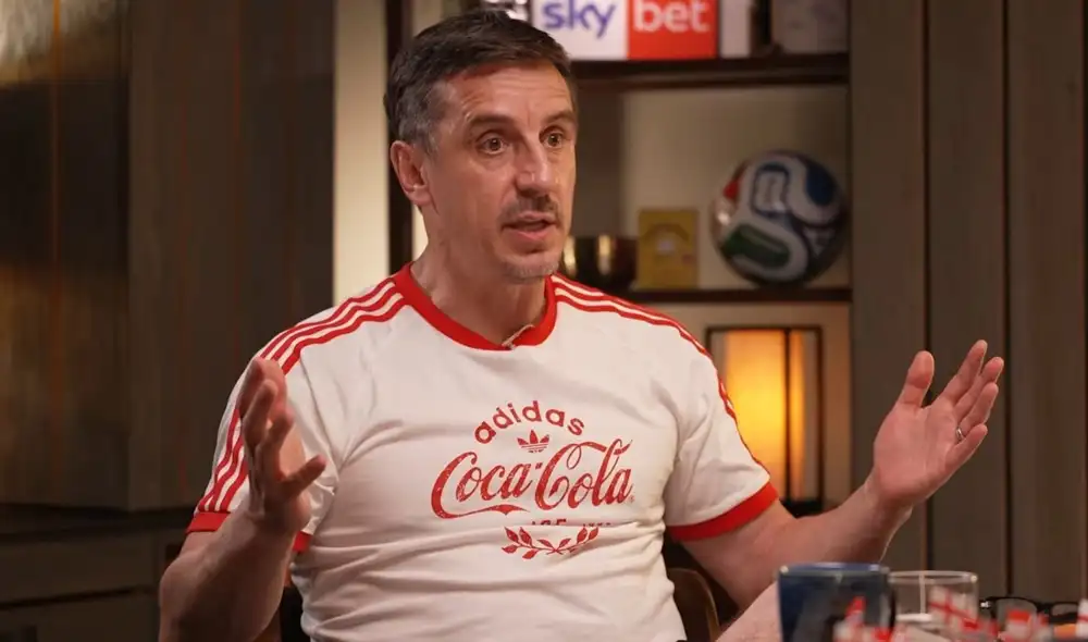 Gary Neville criticó a la defensa de Argentina previo a la semifinal del Mundial 2026. Foto: The Overlap