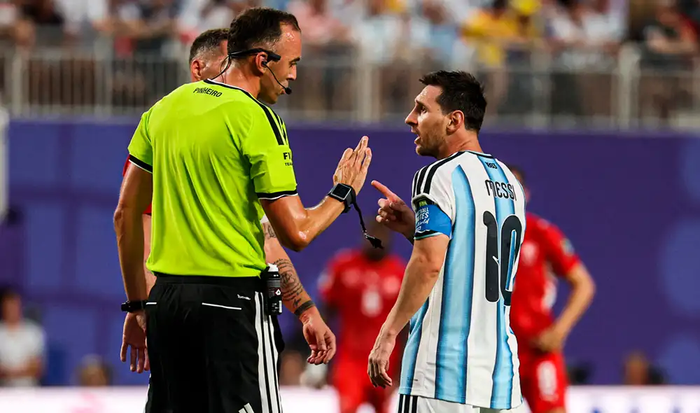 Lionel Messi jugará por primera vez un partido oficial ante Inglaterra. Foto: AFP Lionel Messi jugará por primera vez un partido oficial ante Inglaterra. Foto: AFP