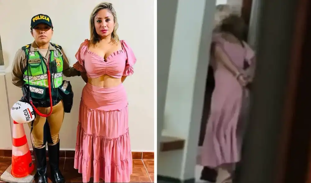 Separan a fiscal que fue captada agrediendo a policía en Piura