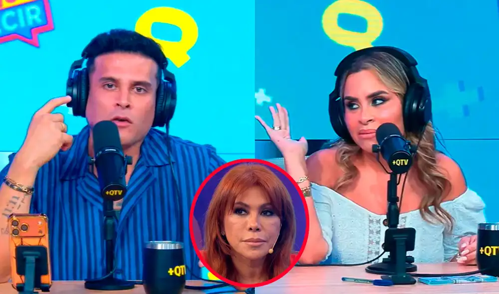 Christian Domínguez calificó la decisión de Ethel Pozo como "pésima" y descartó su regreso al set de Medina, recordando comentarios despectivos sobre su familia. Fotos: capturas/Youtube Christian Domínguez calificó la decisión de Ethel Pozo como "pésima" y descartó su regreso al set de Medina, recordando comentarios despectivos sobre su familia. Fotos: capturas/Youtube