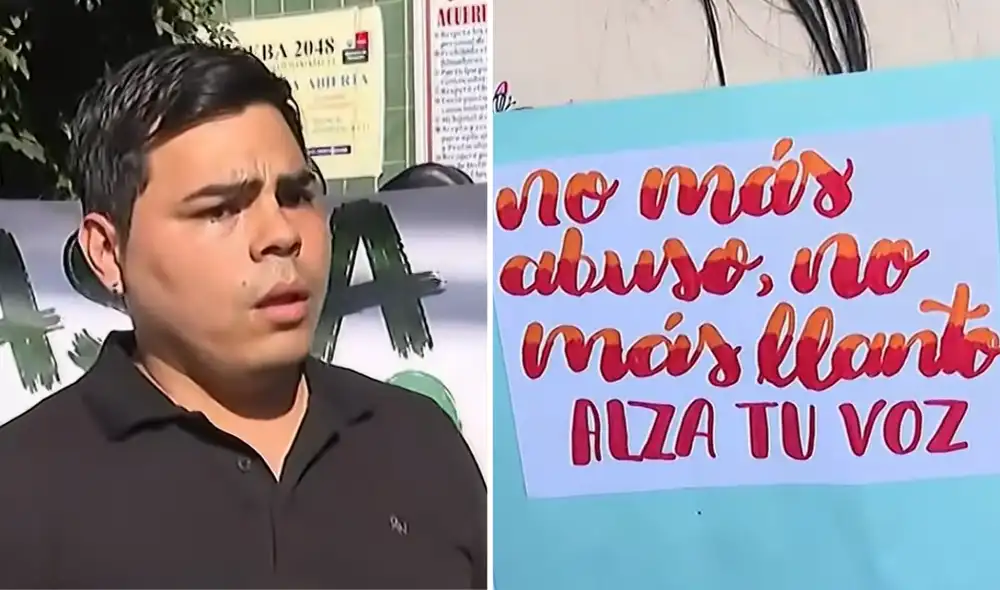 Padres del colegio N.° 2048 José Carlos Mariátegui en Comas denuncian al profesor Víctor Gerardo Alama Barrenzuela por presunto abuso sexual a una estudiante de cuarto año.