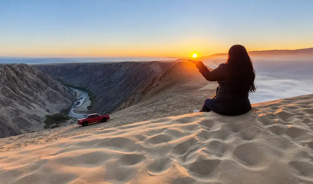La duna Torres de Acarí, presentada por la ONG del mismo nombre, busca atraer a turistas nacionales e internacionales. Fotos: Sandy Carrión/La República La duna Torres de Acarí, presentada por la ONG del mismo nombre, busca atraer a turistas nacionales e internacionales. Fotos: Sandy Carrión/La República