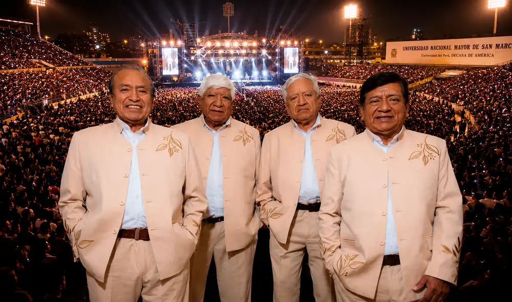 El próximo concierto de Agua Marina promete ser una noche inolvidable para sus seguidores, quienes podrán cantar juntos y celebrar su vínculo con la banda que ha marcado generaciones. Foto: Composición LR/Chatgpt