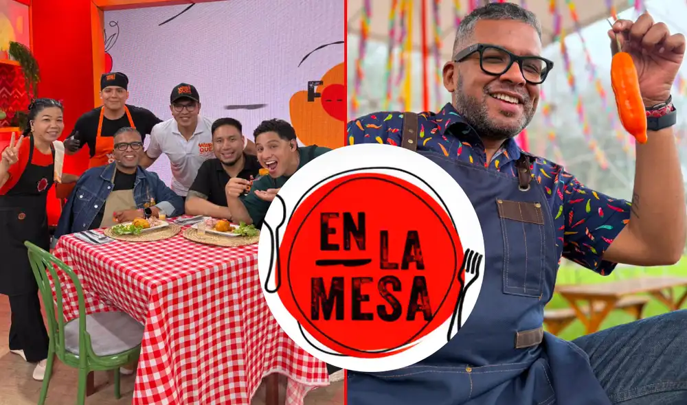'En la mesa, el menú' se estrena con la conducción de 'Choca' Mandros. Foto: composición LR/América TV