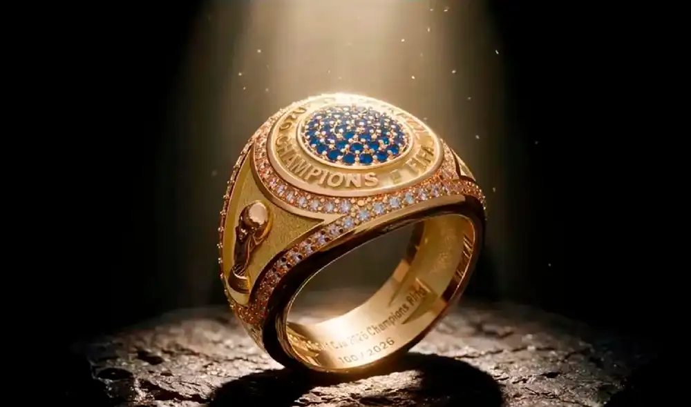 Por primera vez en la historia se entregarán anillos del campeonato en la final del Mundial 2026. Foto: FIFA Por primera vez en la historia se entregarán anillos del campeonato en la final del Mundial 2026. Foto: FIFA