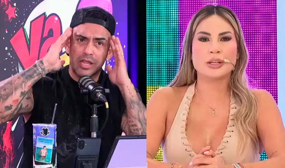 Diego Chávarri criticó a Pamela López por supuestos actos de deslealtad y trampa, desatando un fuerte enfrentamiento en su podcast 'Ya y?'. Fotos: capturas/Youtube Diego Chávarri criticó a Pamela López por supuestos actos de deslealtad y trampa, desatando un fuerte enfrentamiento en su podcast 'Ya y?'. Fotos: capturas/Youtube