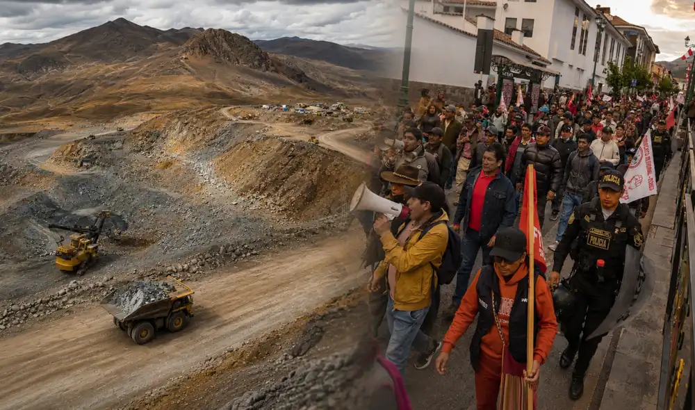 Concesiones mineras cubren más del 50% del territorio en tres regiones del Perú.