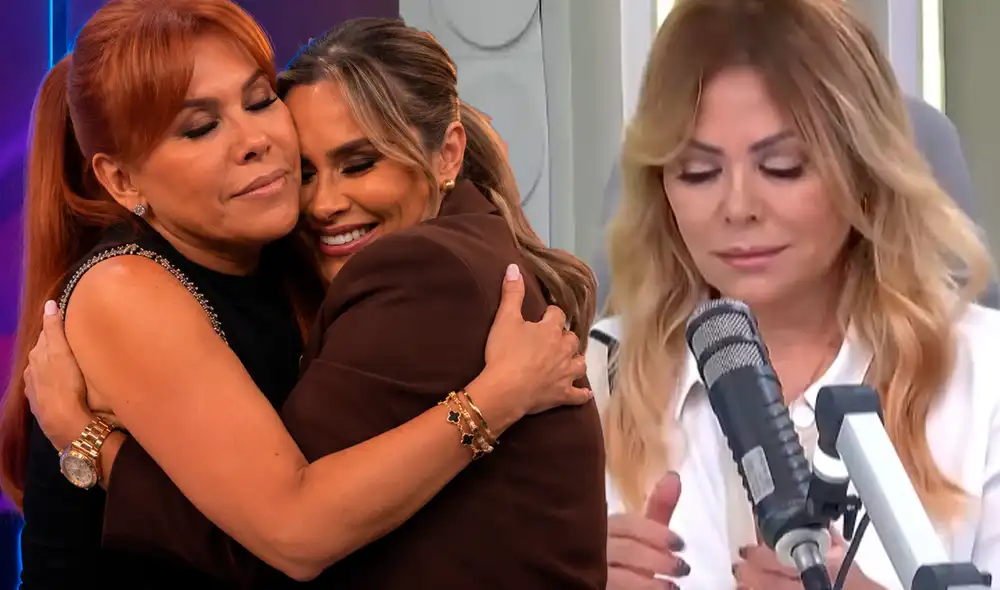 La entrevista de Magaly Medina y Ethel Pozo fue uno de los momentos más comentados de la farándula peruana. Foto: Composición LR/Captura/Gemini/YouTube
