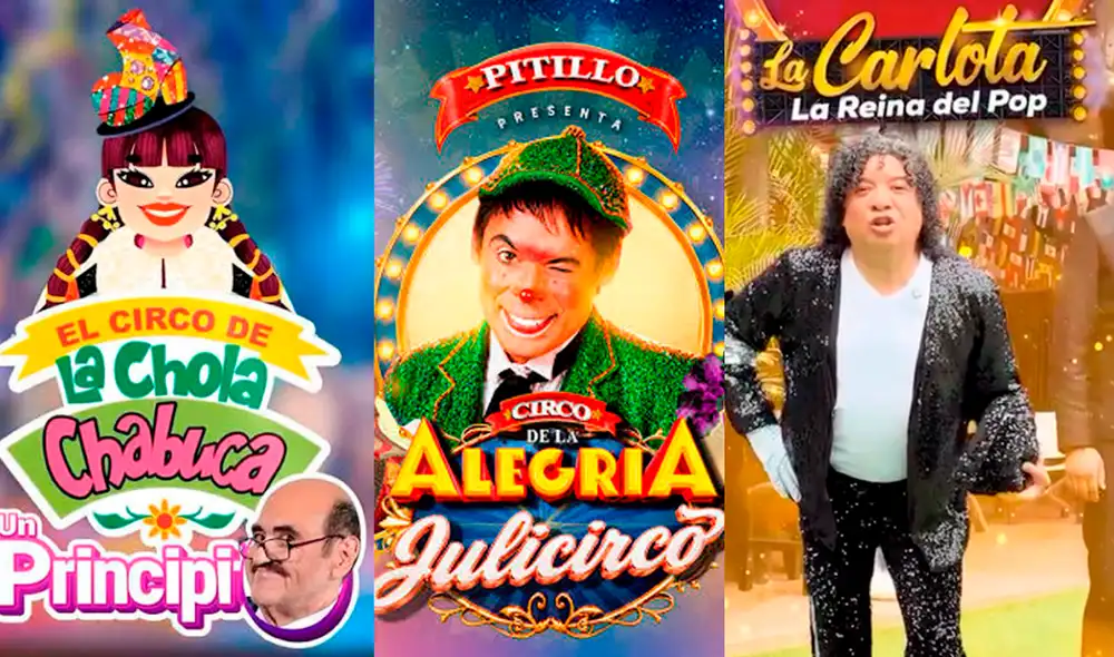 La temporada de circos 2026 tiene muchas opciones para el público peruano. Foto: Composición LR/Instagram.