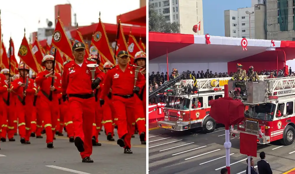Bomberos participarán en Desfile Cívico Militar, según Mindef Bomberos participarán en Desfile Cívico Militar, según Mindef