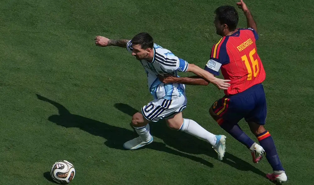 Argentina y España se enfrentan por primera vez en una final del Mundial. Foto: FIFA Argentina y España se enfrentan por primera vez en una final del Mundial. Foto: FIFA
