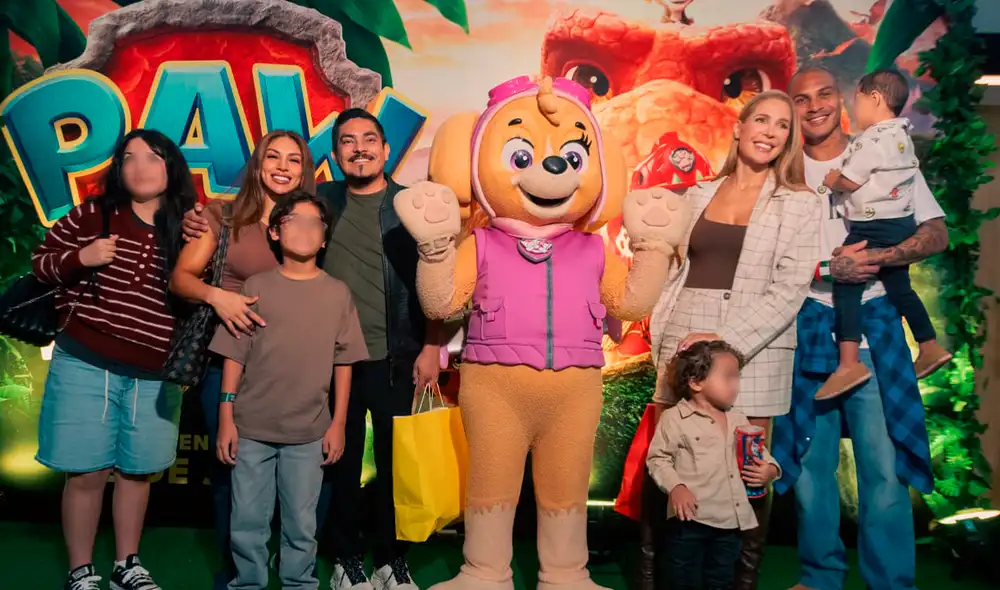 Paolo Guerrero y Ana Paula Consorte fueron vistos juntos en el avant premiere de 'PAW Patrol: La Dino Película', creando momentos de unión familiar que sorprendieron a sus seguidores. Foto: difusión. Paolo Guerrero y Ana Paula Consorte fueron vistos juntos en el avant premiere de 'PAW Patrol: La Dino Película', creando momentos de unión familiar que sorprendieron a sus seguidores. Foto: difusión.