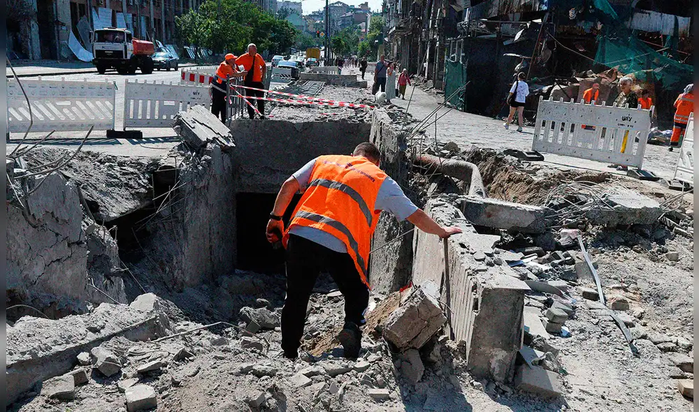 La ONU advierte que los ataques contra civiles son crímenes de guerra bajo el Derecho Internacional Humanitario. Foto: AFP. La ONU advierte que los ataques contra civiles son crímenes de guerra bajo el Derecho Internacional Humanitario. Foto: AFP.