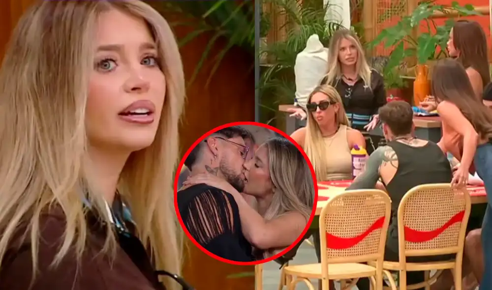 Durante una fiesta de solteros, Flavia apareció besándose con Nico Solabarrieta y Luis Mateucci, lo cual generó la molestia de Bárbara Muriel, ex de este último. Fotos: captura Youtube Durante una fiesta de solteros, Flavia apareció besándose con Nico Solabarrieta y Luis Mateucci, lo cual generó la molestia de Bárbara Muriel, ex de este último. Fotos: captura Youtube