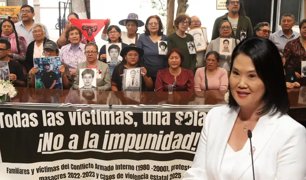 Familiares anunciaron movilizaciones para el día de la juramentación contra Keiko Fujimori. Foto: Composición/LR Familiares anunciaron movilizaciones para el día de la juramentación contra Keiko Fujimori. Foto: Composición/LR