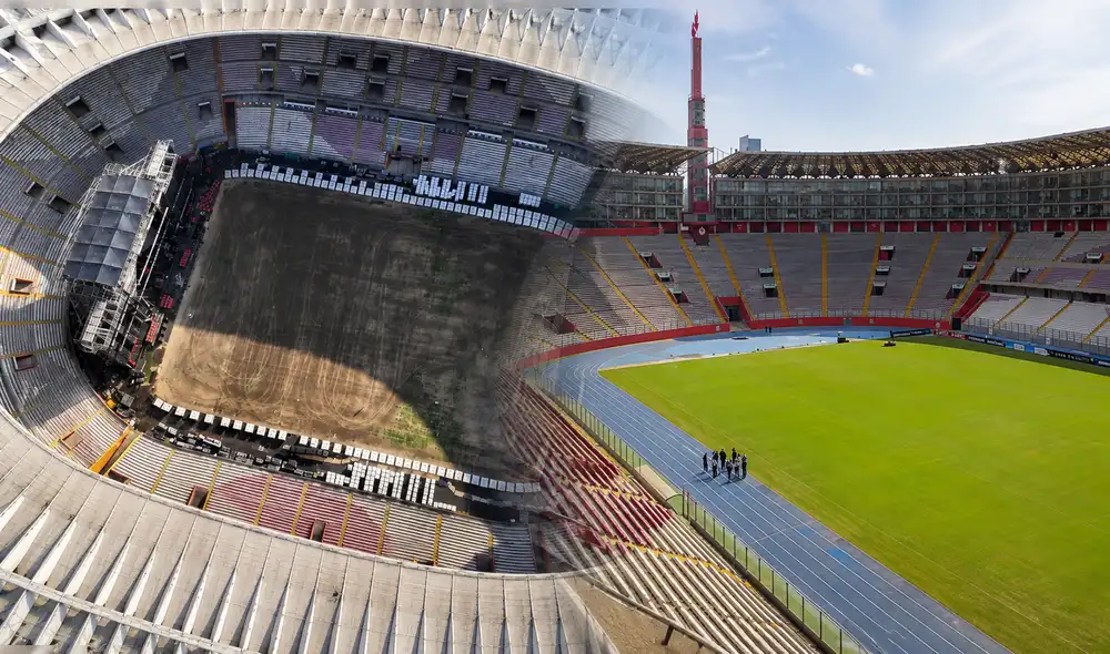 IPD culmina trabajos de mantenimiento en el Estadio Nacional para recibir encuentros internacionales.