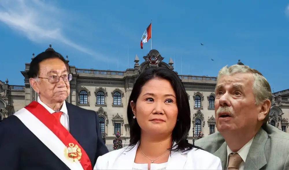 Fujimorismo exige a Balcázar entregar la banda antes del 28 de julio. Foto: composición LR