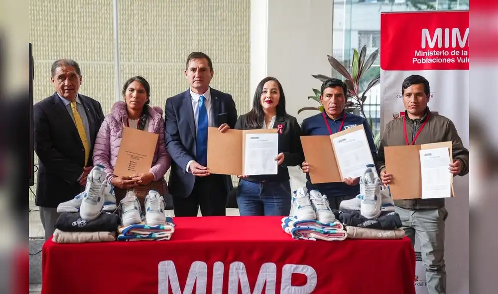 MIMP entregó importante docación.