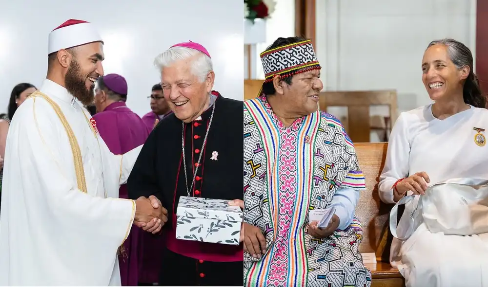 Líderes de 20 religiones se unieron en la Catedral Anglicana del Buen Pastor para la ceremonia "Oramos por el Perú", en medio de las celebraciones por Fiestas Patrias.