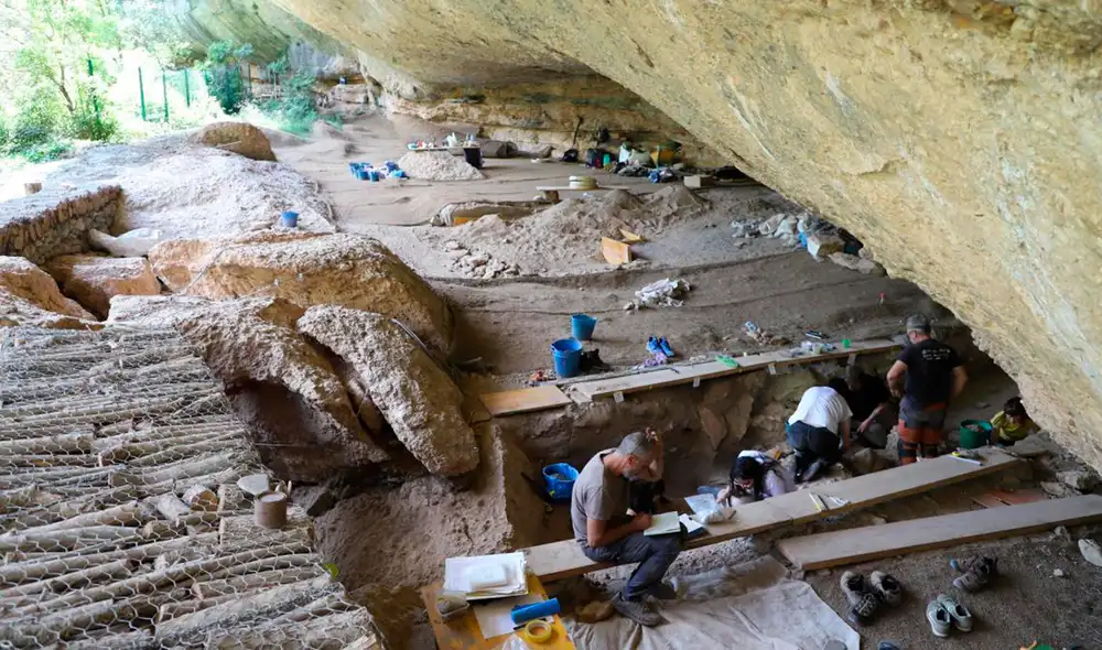 Los arqueólogos descubrieron evidencias bien conservadas tanto de cazadores-recolectores del Mesolítico. Foto: Universidad Autónoma de Barcelona