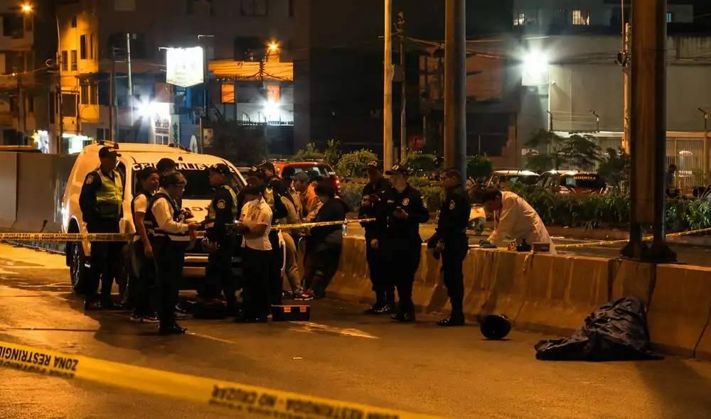 Motociclista asesinado en Lima en violenta persecución armada