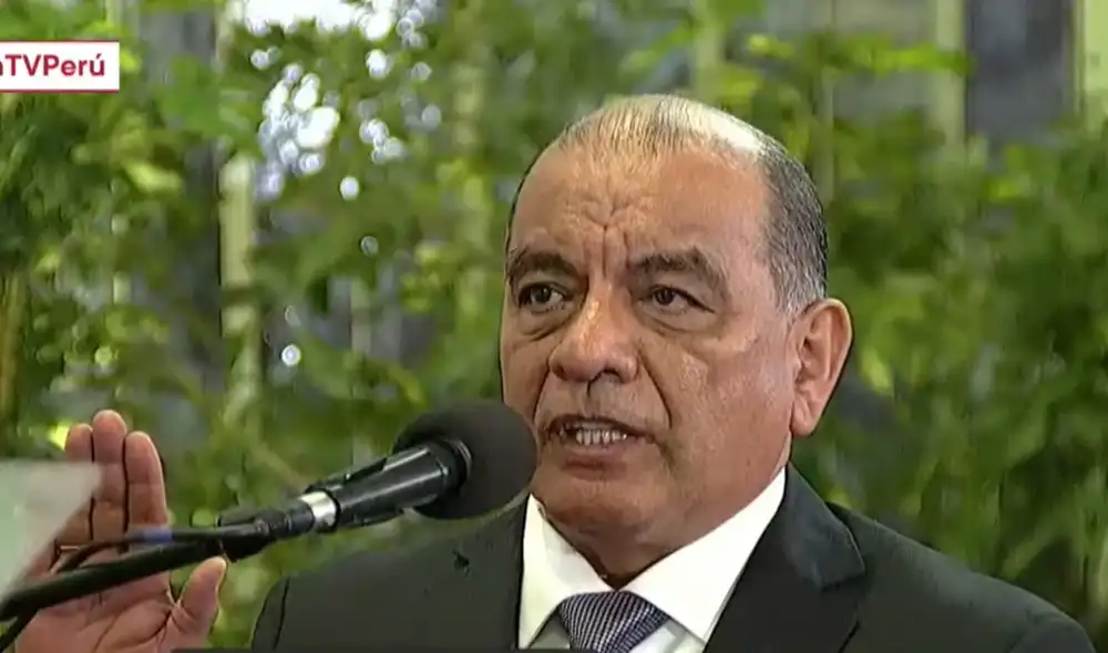 César Astudillo asume la cartera del Interior. Foto: captura TV Perú.