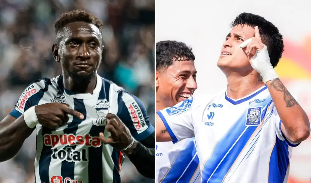 Alianza Lima y Alianza Atlético se enfrentan en Matute. Foto: Liga 1/composición LR Alianza Lima y Alianza Atlético se enfrentan en Matute. Foto: Liga 1/composición LR