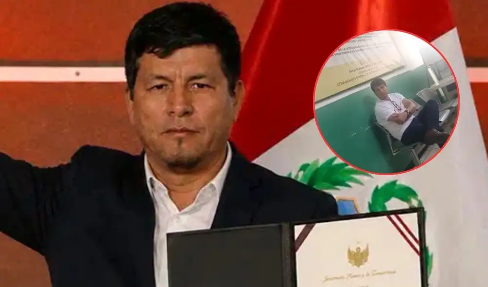 Diputado de Juntos por el Perú se encuentra dentro de comisaría de San Miguel | Composición: LR.