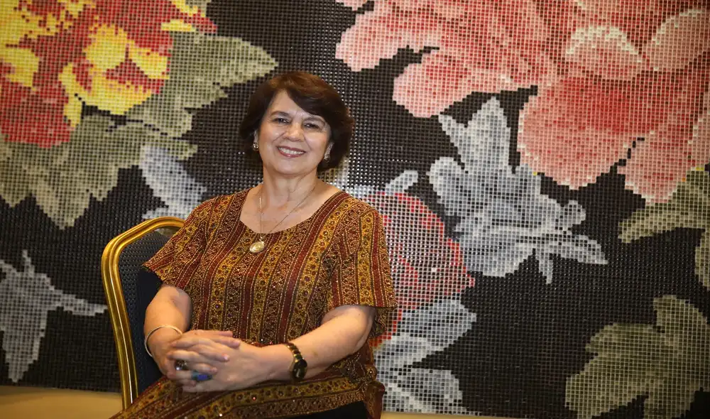 Rosalía Arteaga vino a la FIL como parte de la delegación ecuatoriana invitada a este evento. Rosalía Arteaga vino a la FIL como parte de la delegación ecuatoriana invitada a este evento.