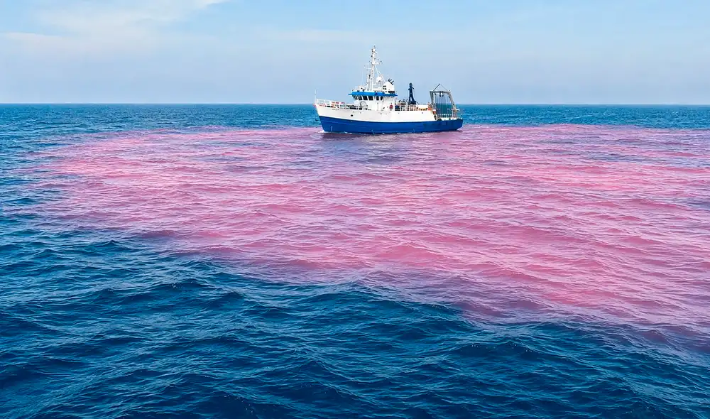 Investigadores estadounidenses realizaron una prueba innovadora en el golfo de Maine, vertiendo hidróxido de sodio para optimizar la retención de CO₂ y combatir el calentamiento global.