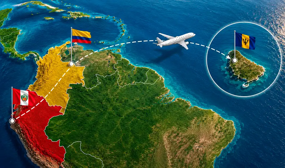 Perú y Colombia han firmado acuerdos aéreos con Barbados, permitiendo vuelos directos de pasajeros y carga. Esta medida busca impulsar el turismo e incrementar el comercio interregional.