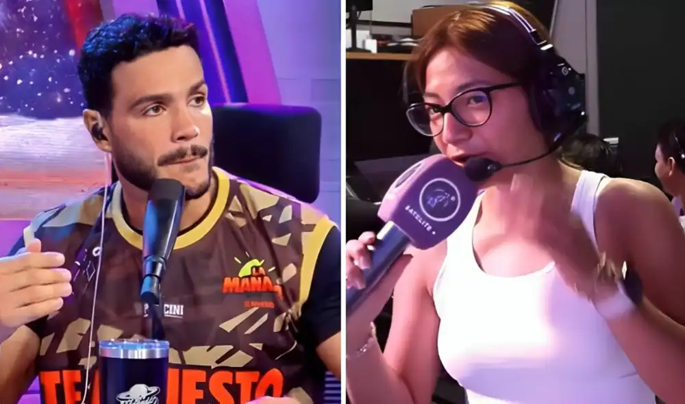 Tras resolver el conflicto, la periodista le entregó un regalo en vivo a Mario Irivarren. Tras resolver el conflicto, la periodista le entregó un regalo en vivo a Mario Irivarren.