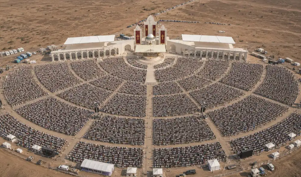Este será el espacio que acogerá la misa del Santo Padre en Lambayeque Este será el espacio que acogerá la misa del Santo Padre en Lambayeque