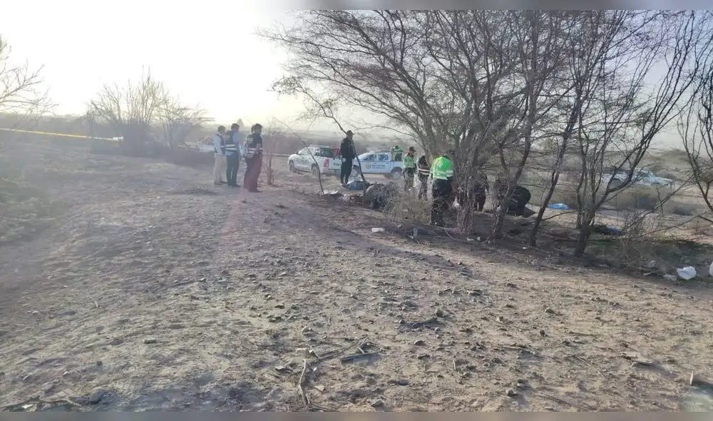 La tragedia aérea ocurrió en Nasca, región Ica.
