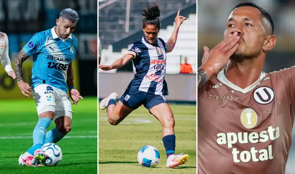 Sporting Cristal, Alianza Lima y Universitario juegan hoy en sus respectivos partidos. Foto: Sudamericana/Liga Femenina/Liga 1/composición LR Sporting Cristal, Alianza Lima y Universitario juegan hoy en sus respectivos partidos. Foto: Sudamericana/Liga Femenina/Liga 1/composición LR