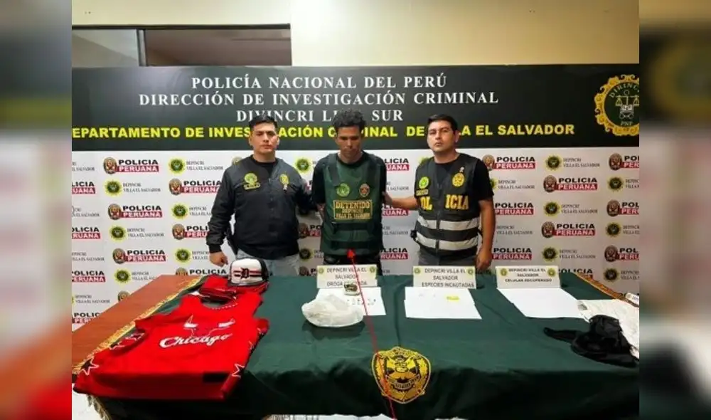 Alias Pelo de Oro, el sicario confeso que asesinó a un policía en Pisco.