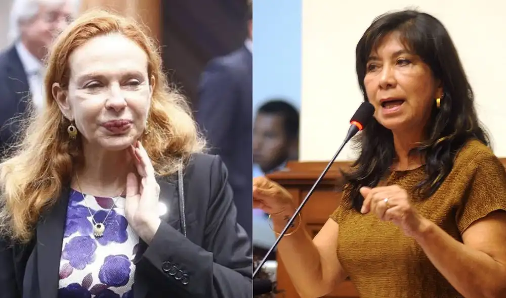 Eliane Karp mandó fuerte mensaje a Martha Chávez | Composición: LR Eliane Karp mandó fuerte mensaje a Martha Chávez | Composición: LR