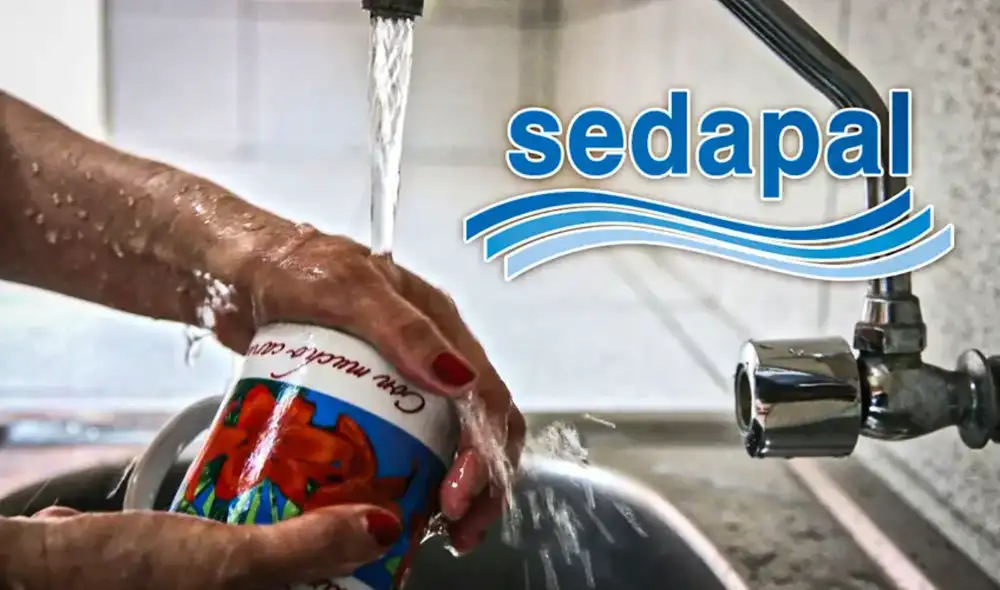 Corte de agua el 3 de agosto, según Sedapal
