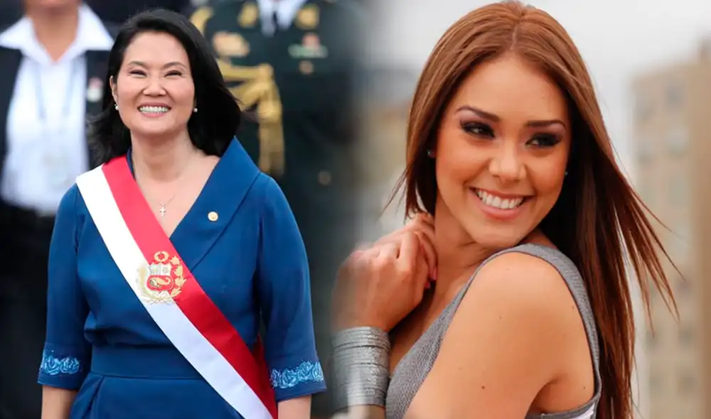 Keiko Fujimori y Karen Schwarz