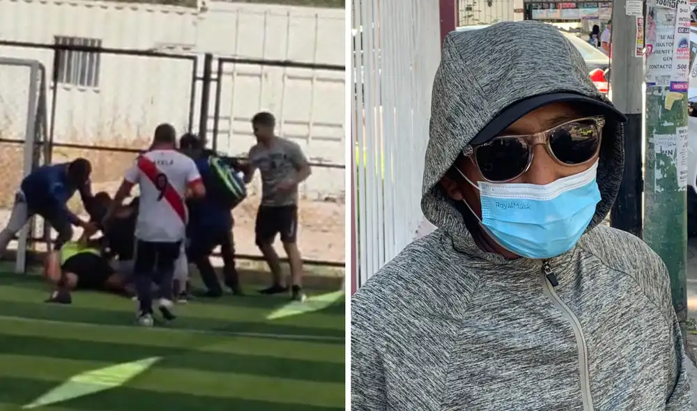 Árbitro fue agredido por cobrar una falta en partido de menores Árbitro fue agredido por cobrar una falta en partido de menores