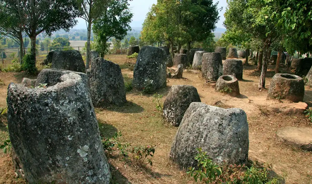 El misterio de la Llanura de las Jarras en Laos ha desconcertado durante años a los investigadores. Foto: iStock El misterio de la Llanura de las Jarras en Laos ha desconcertado durante años a los investigadores. Foto: iStock