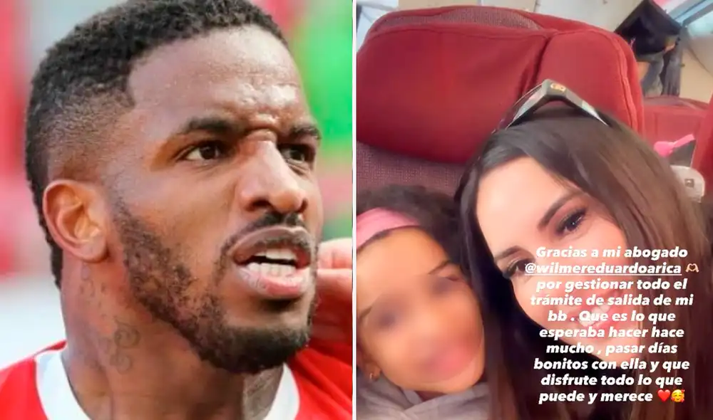 Jefferson Farfán y Darinka Ramírez tienen una hija en común. Foto: Composición LR/Instagram. Jefferson Farfán y Darinka Ramírez tienen una hija en común. Foto: Composición LR/Instagram.