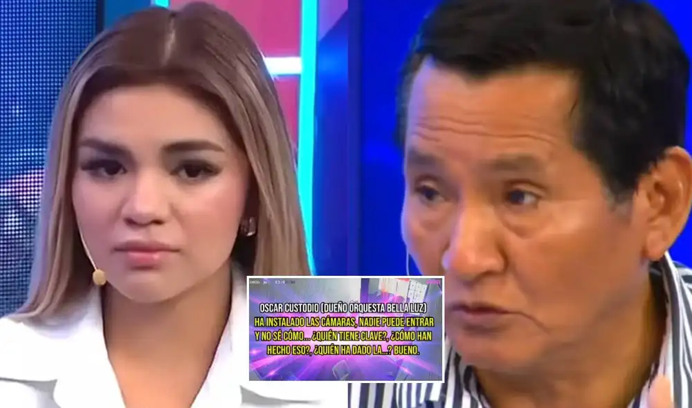 Magaly Medina reveló audios de la respuesta de Óscar Custodio con autorización de Naldy Saldaña.