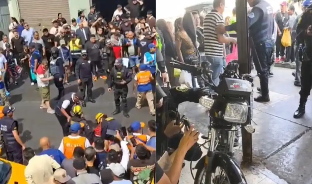 Balean a cambista en el jirón Ucayali, Barrio Chino, Centro de Lima Balean a cambista en el jirón Ucayali, Barrio Chino, Centro de Lima