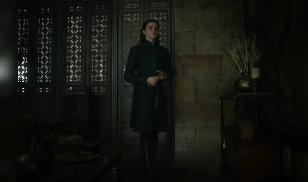 En una de las escenas de la serie de HBO Max. En una de las escenas de la serie de HBO Max.