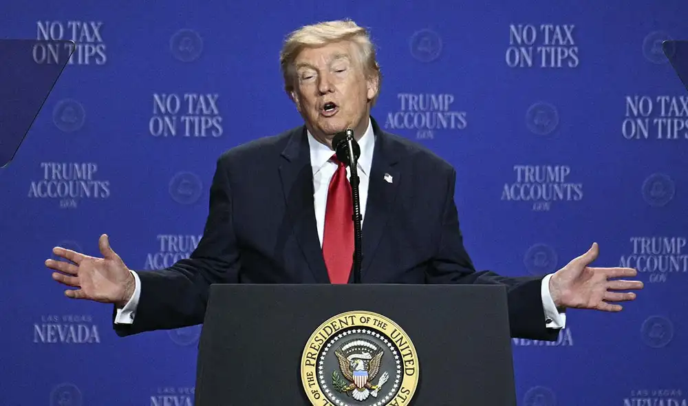 Donald Trump anunció en Las Vegas que EE. UU. obtuvo "miles de millones de barriles de petróleo" de Venezuela tras la operación militar que resultó en la detención de Maduro Donald Trump anunció en Las Vegas que EE. UU. obtuvo "miles de millones de barriles de petróleo" de Venezuela tras la operación militar que resultó en la detención de Maduro